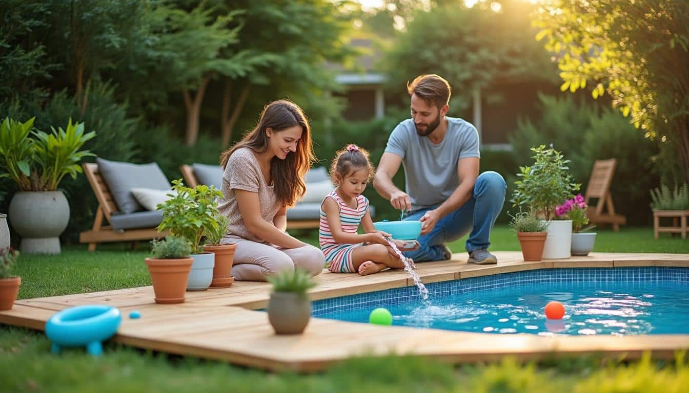 Aménagement des abords de piscine hors sol : conseils et idées