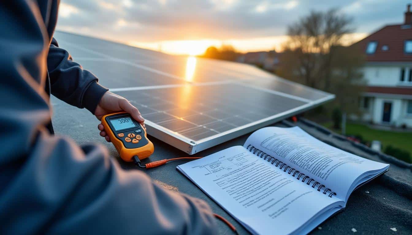 Illustration: Comprendre la puissance crête d’un panneau photovoltaïque et son importance