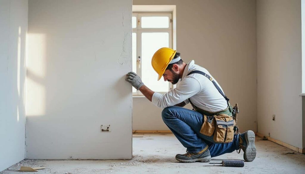 Le carreau de plâtre : avantages, pose et usages en cloison