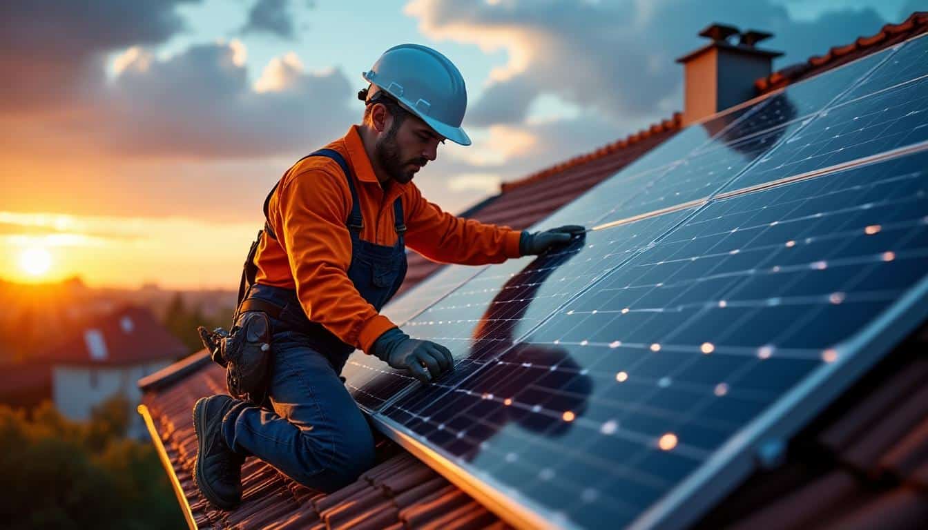 Illustration: Qu’est-ce que la chaîne énergétique du panneau photovoltaïque ?