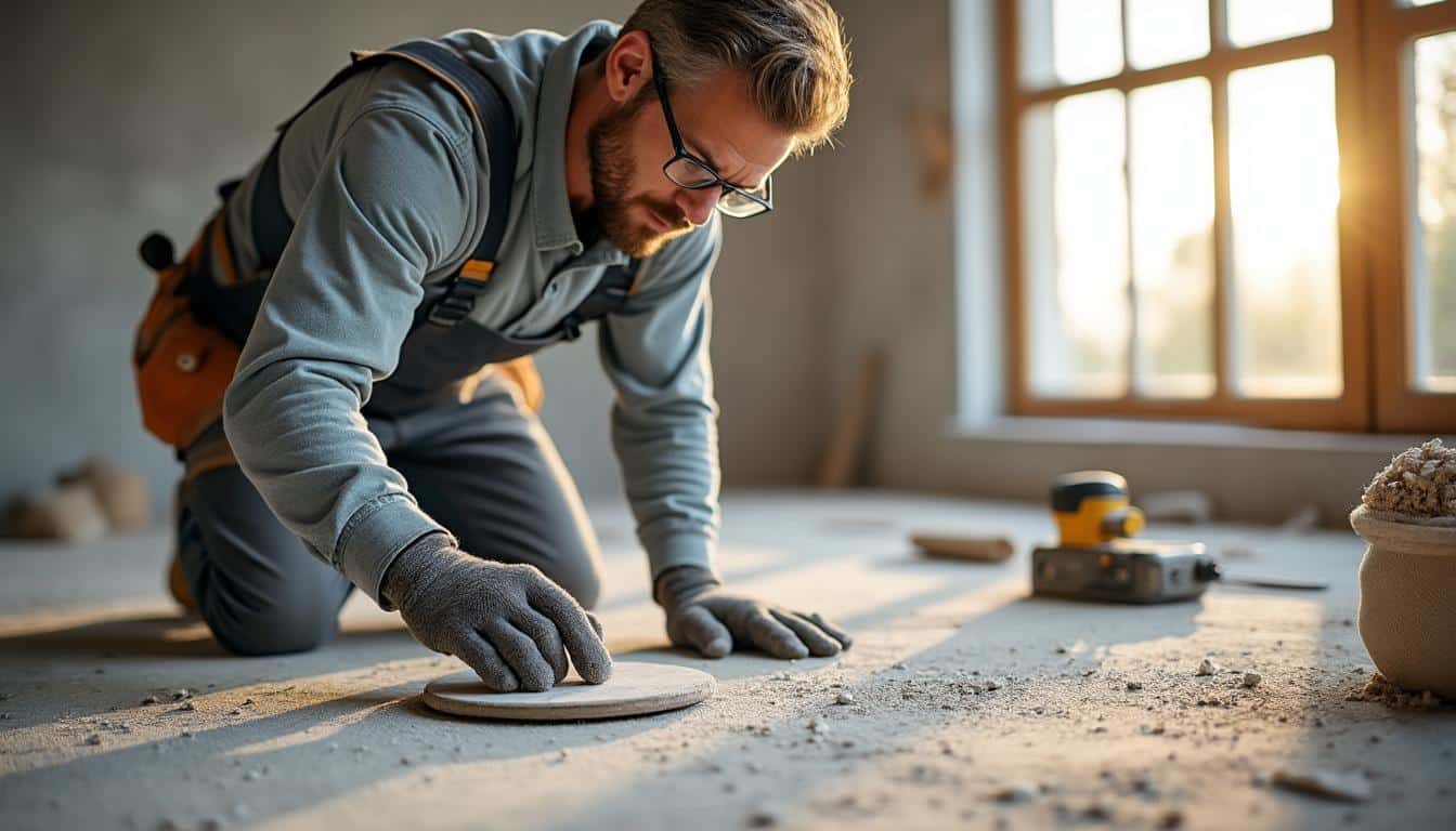 Illustration: Comprendre la résistance d’un carreau de plâtre face à une charge lourde