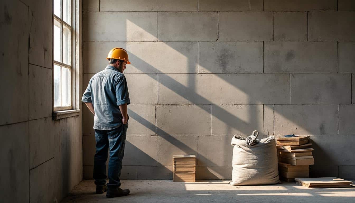 Illustration: Capacité portante et limites d’un carreau de plâtre selon l’épaisseur