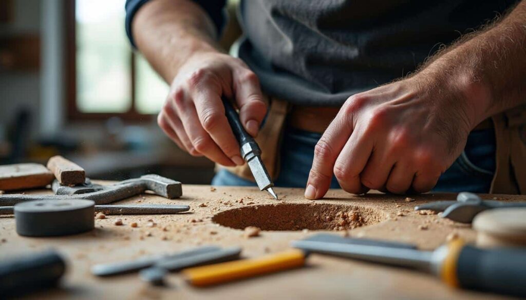 Fixer une charge lourde sur un carreau de plâtre : conseils et méthodes