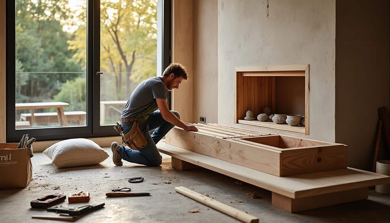 Illustration: Définir la demi cloison en carreau de plâtre : usages et principes