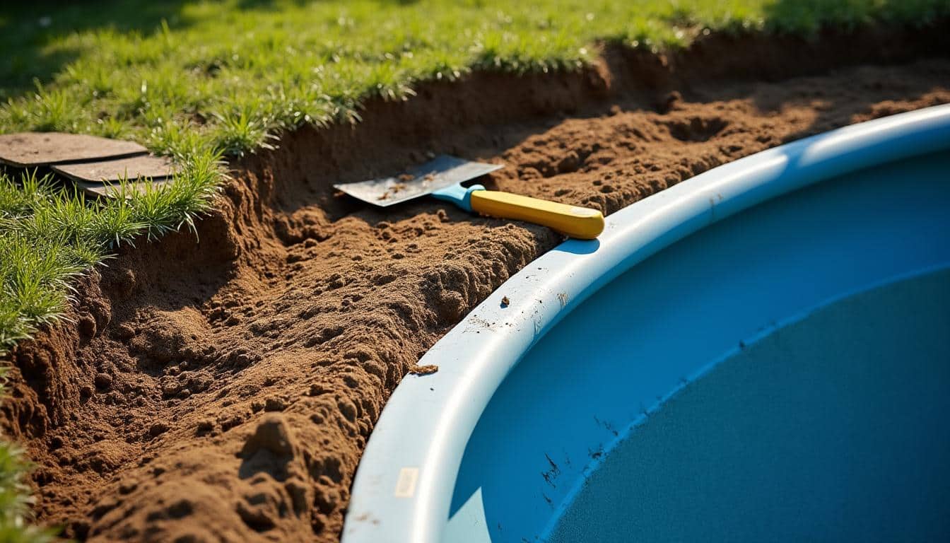 Enterrer une piscine hors sol : conseils, étapes et réglementation