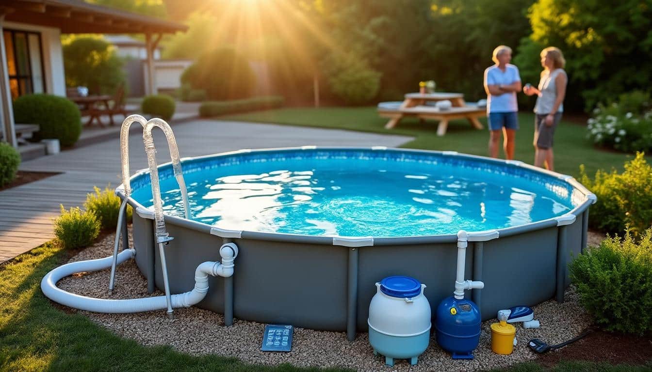 Illustration: Les différents systèmes de filtration pour piscine hors sol : avantages et limites