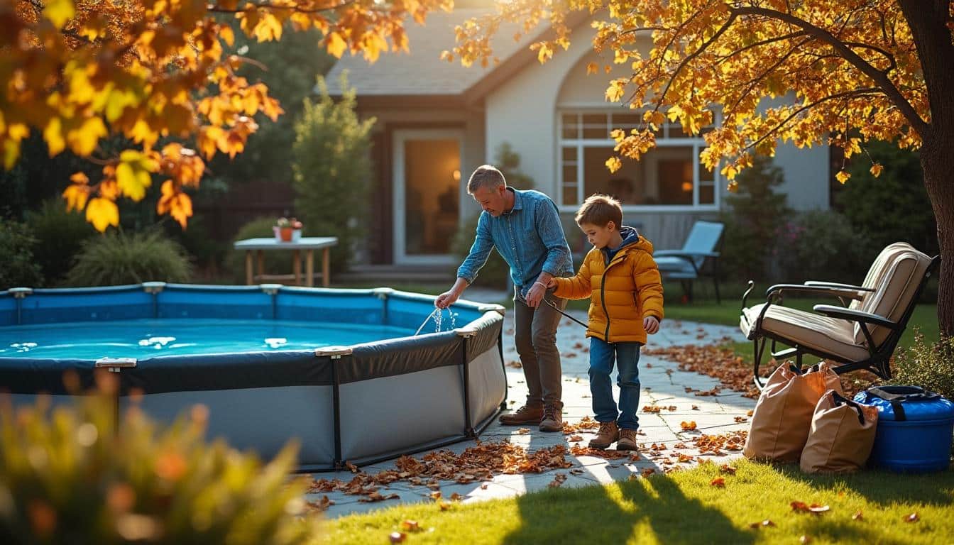 Illustration: Quand et comment réaliser l’hivernage de sa piscine hors sol ?