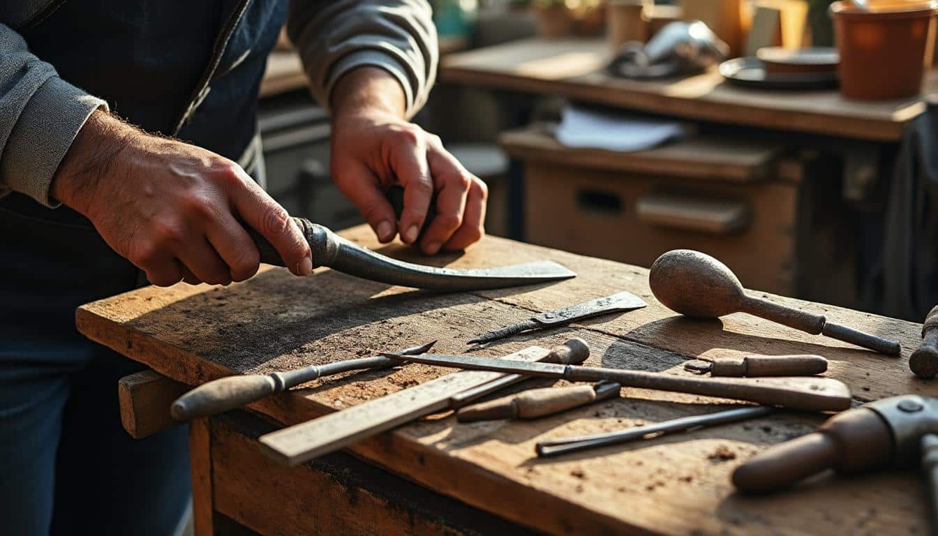 Illustration: Présentation détaillée des outils du couvreur zingueur : types, fonctions et usages