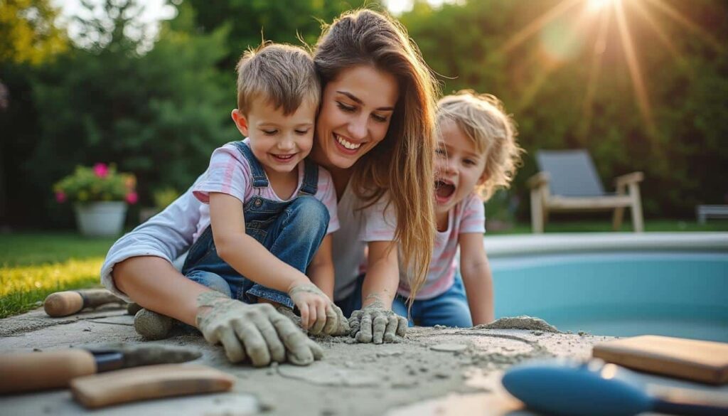 Piscine hors sol en béton : guide complet, avantages et conseils