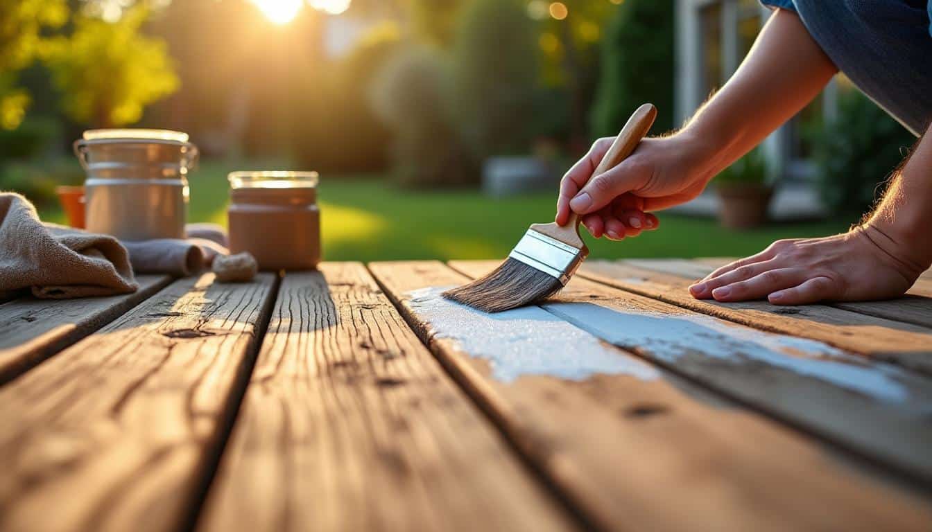 Illustration: Définition et rôle du saturateur bois pour terrasse
