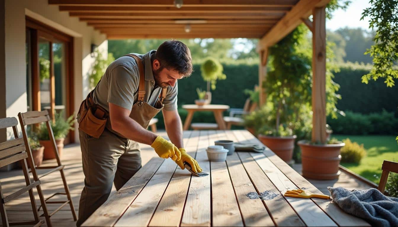 Illustration: Pourquoi et quand appliquer un saturateur sur une terrasse en bois ?