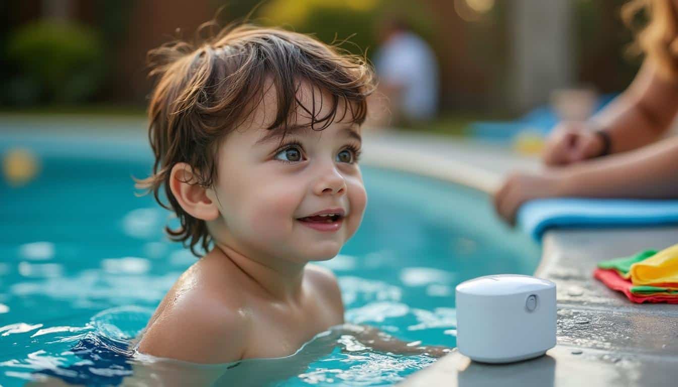Illustration: Définition et rôle de l’alarme de piscine pour enfant