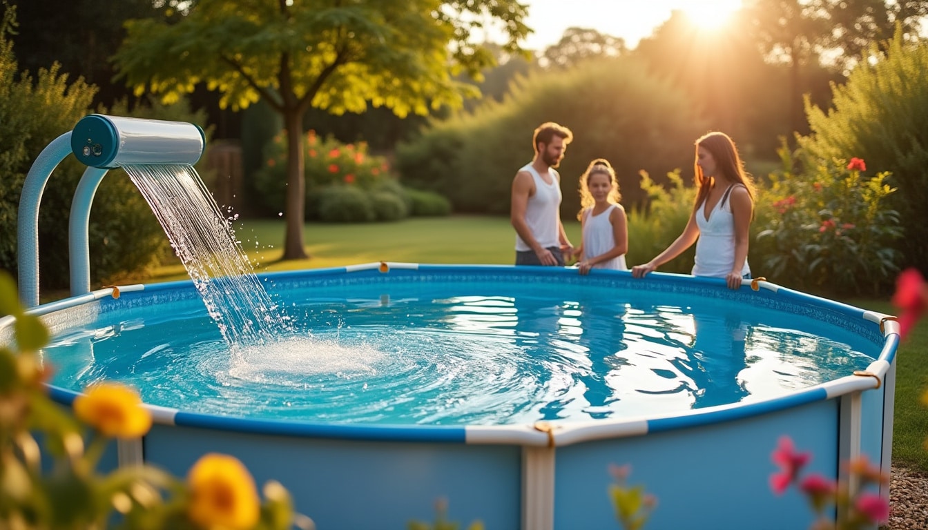 Illustration: Les solutions pour chauffer une piscine hors sol : types et fonctionnement