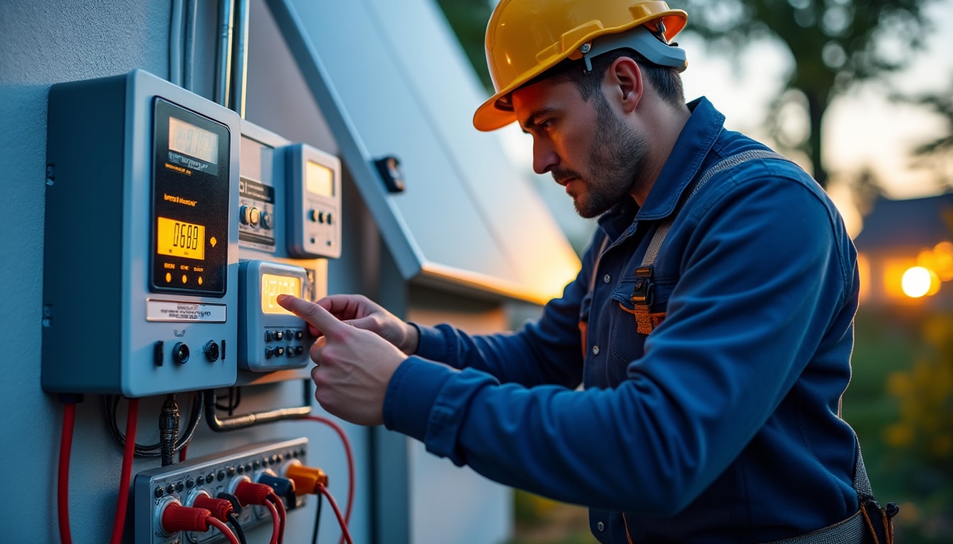 Illustration: Fonctionnement et types de compteurs adaptés aux panneaux photovoltaïques