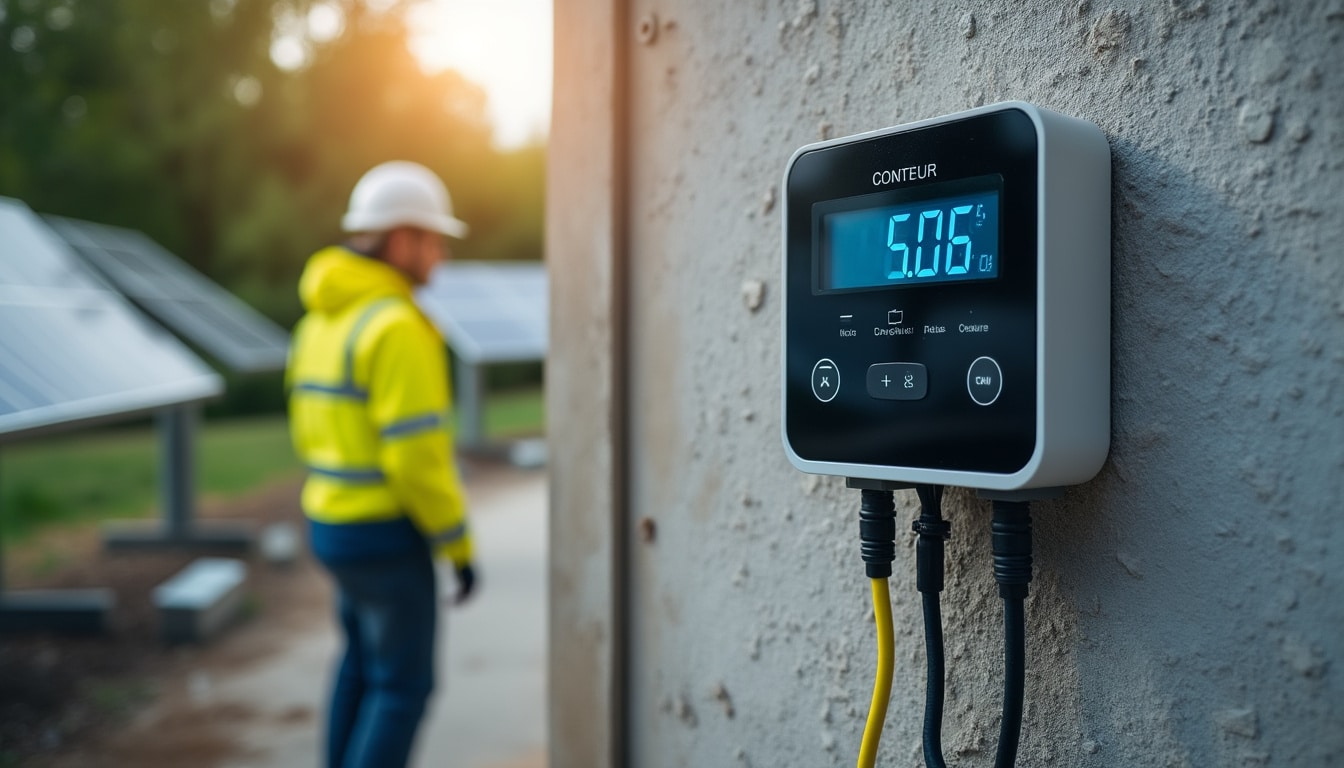 Le compteur pour panneaux photovoltaïques : fonctionnement, choix et conseils