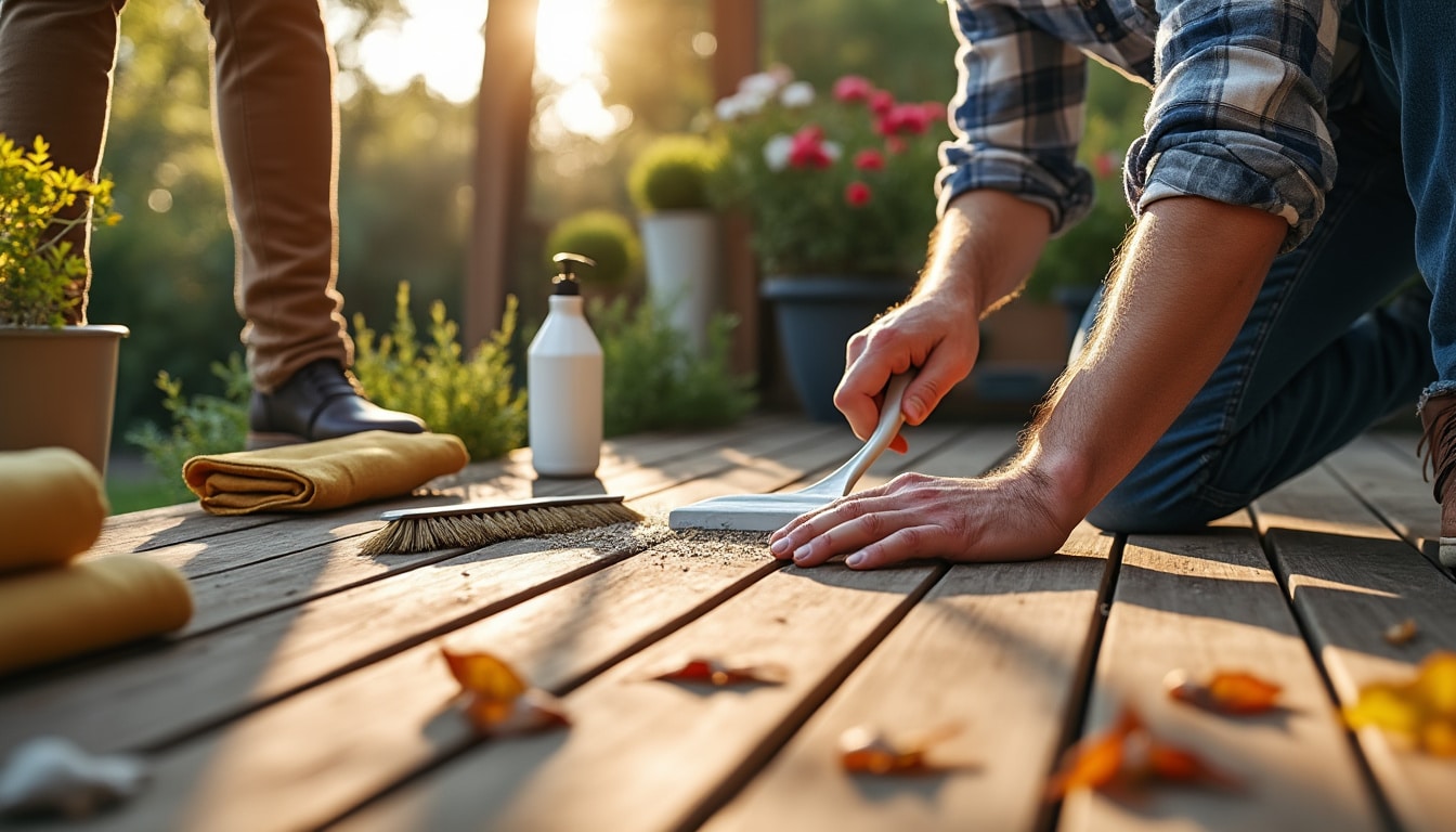 Illustration: Pourquoi et comment entretenir une terrasse en bois dans la durée ?