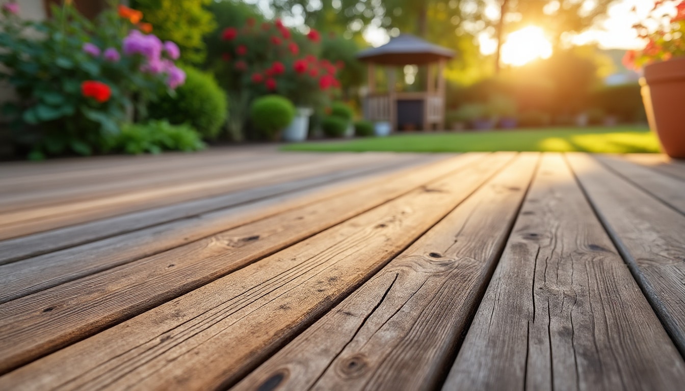 Illustration: Quand et à quelle fréquence entretenir une terrasse en bois selon son type ?