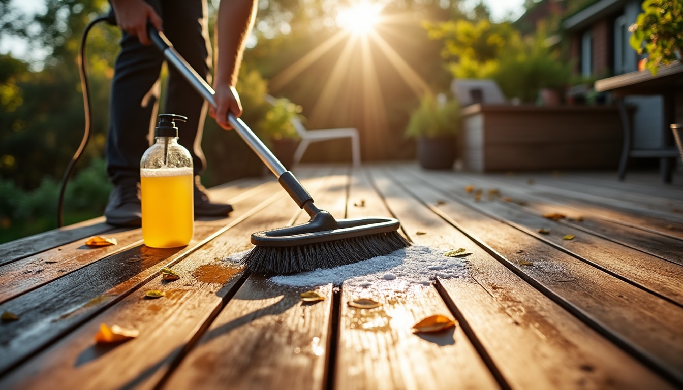 Entretenir une terrasse en bois : conseils et astuces durables