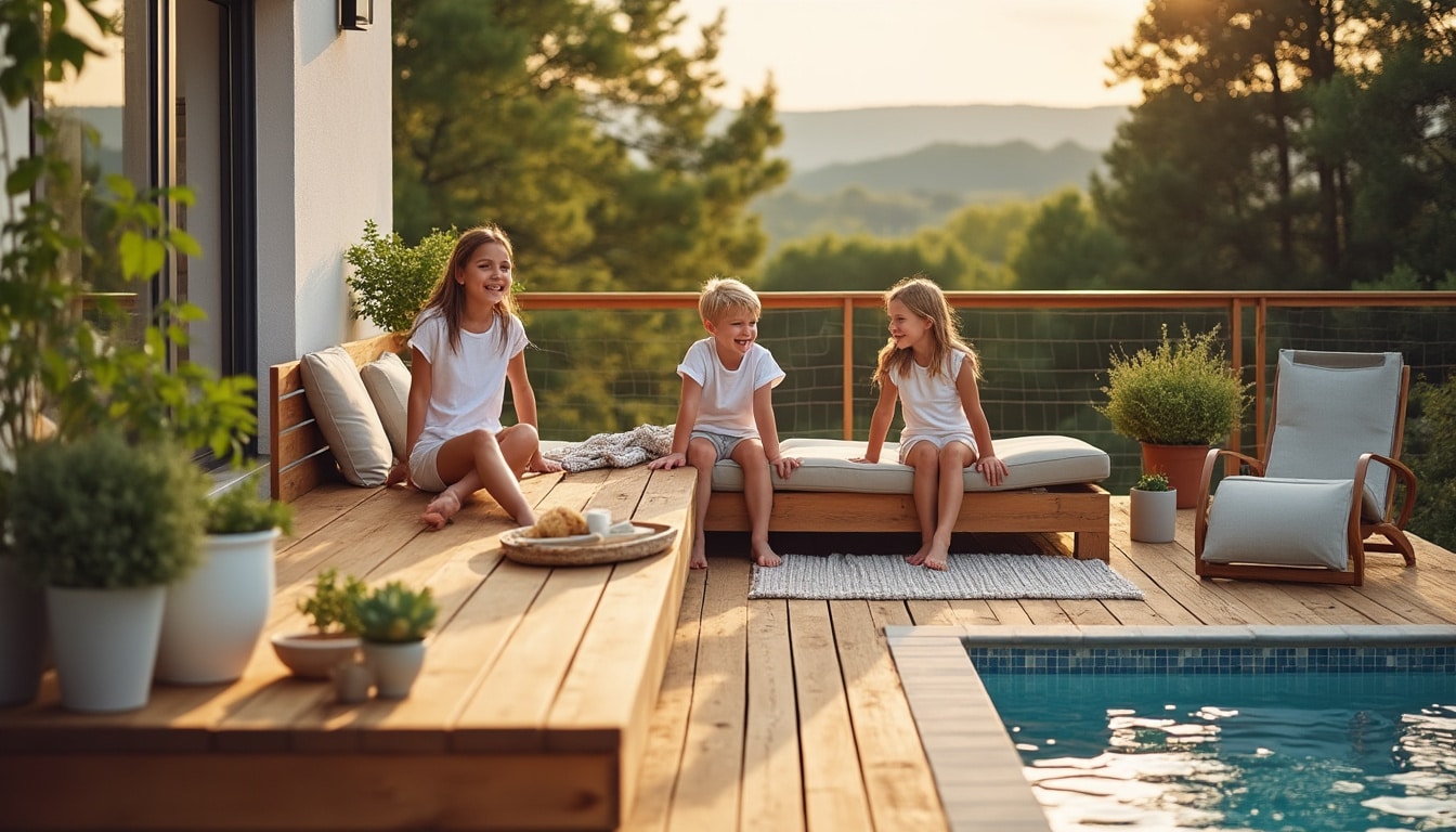 Garde-corps de terrasse en bois : sécurité, normes et conseils