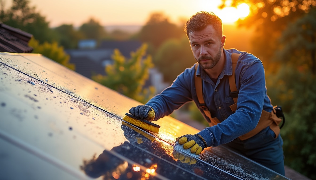 Illustration: À quelle fréquence nettoyer un panneau solaire pour un entretien optimal