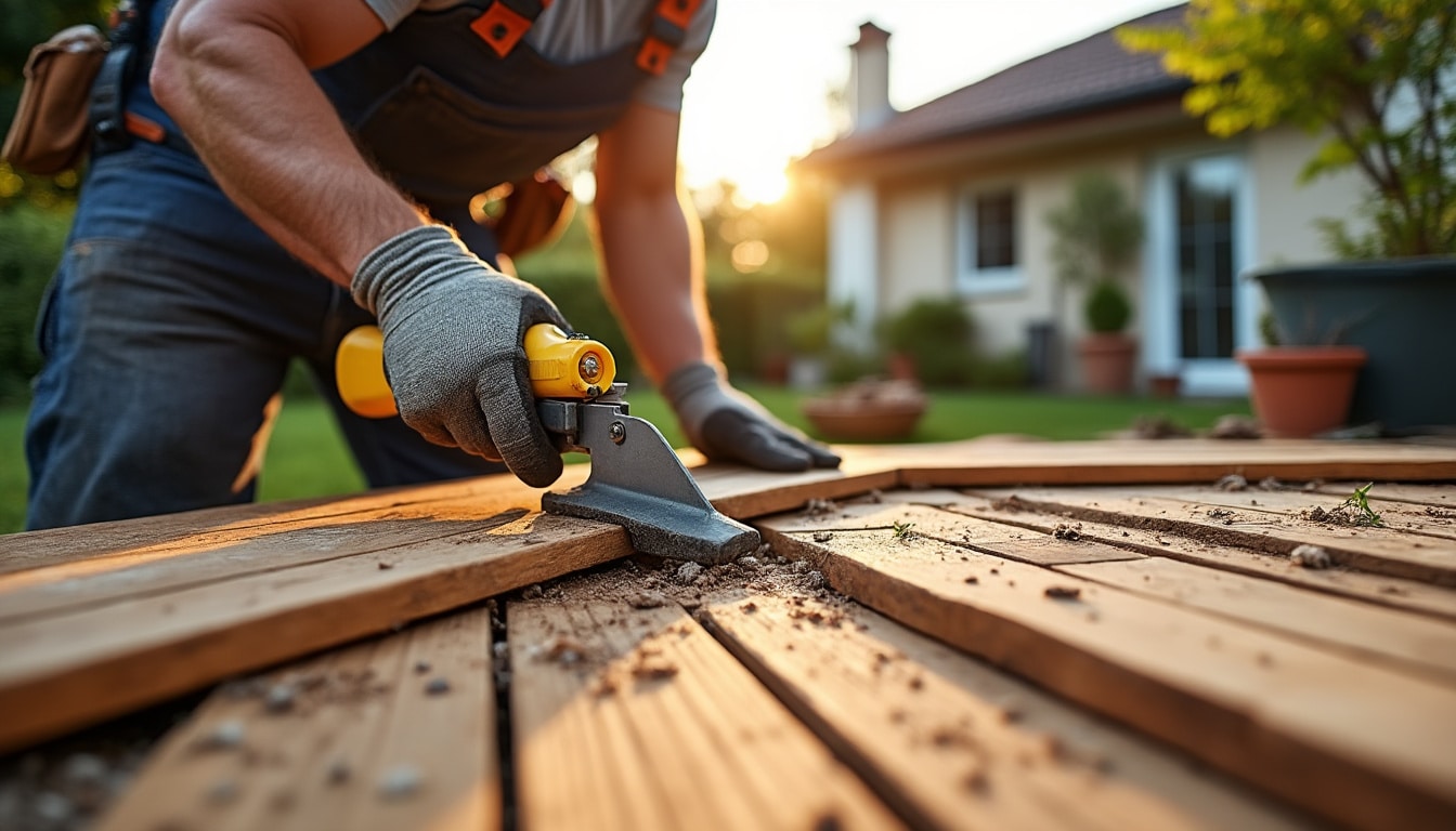 Illustration: Comprendre la pose d’une terrasse en bois et ses avantages