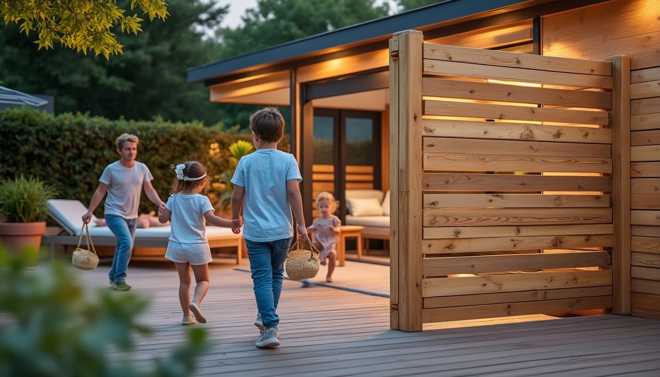 Illustration: Comprendre l’utilité et les rôles d’un garde-corps en bois pour terrasse