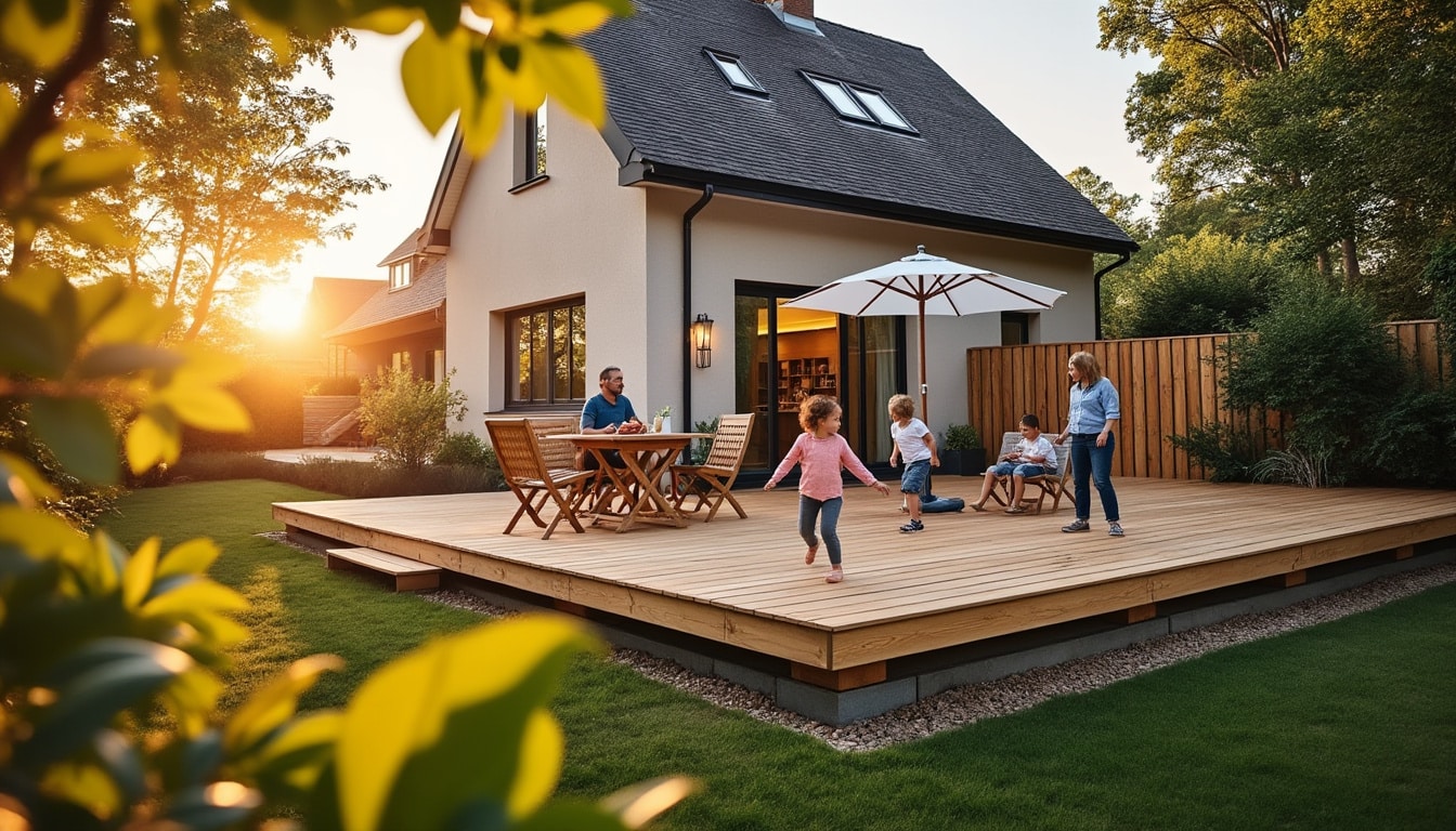 Illustration: Comprendre l’importance d’un garde-corps en bois pour terrasse : sécurité, normes et usages