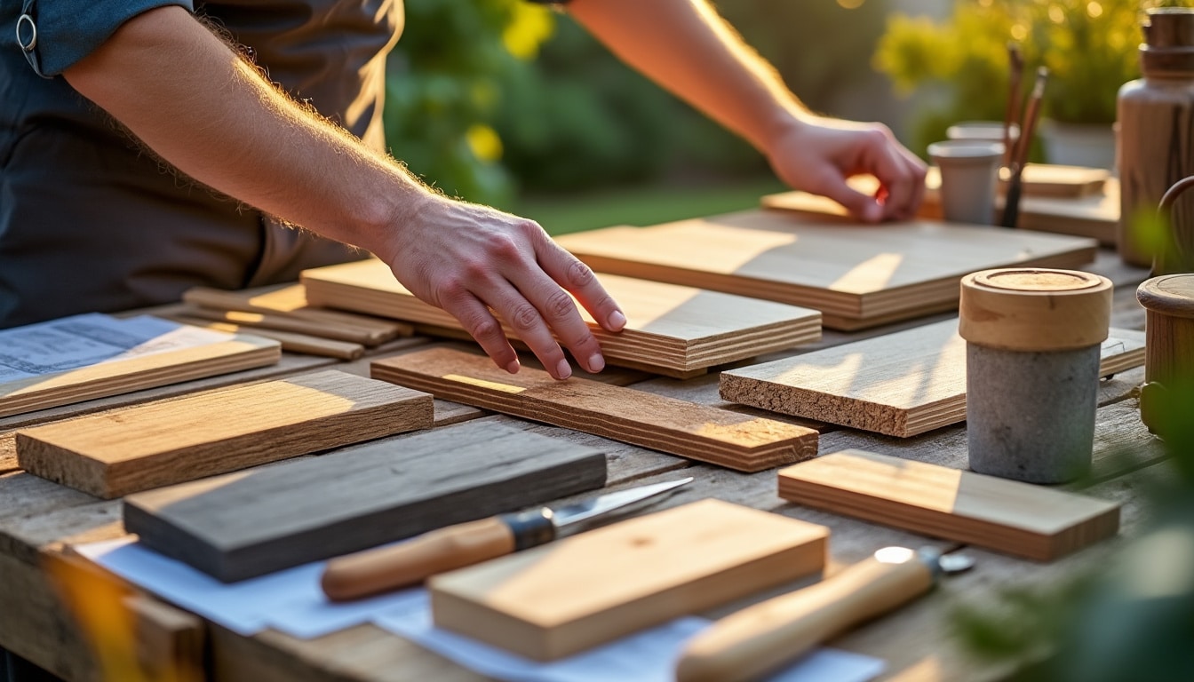 Illustration: Les matériaux pour garde-corps en bois de terrasse : comment bien choisir selon son projet ?