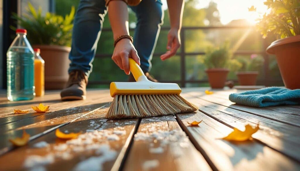 Nettoyage du bois de terrasse : conseils pour un entretien durable