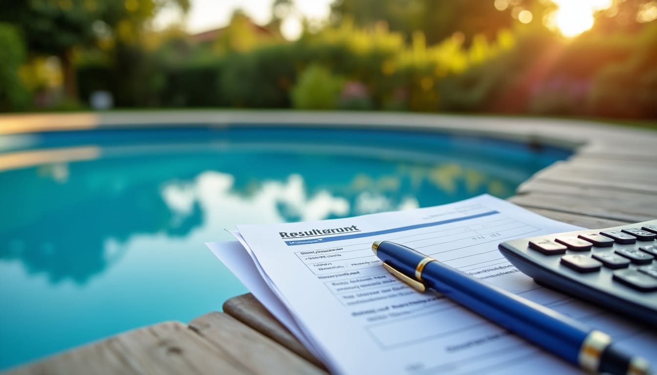 Illustration: Réglementation fiscale applicable aux piscines hors sol