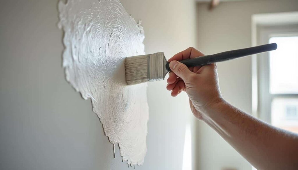 Peinture de plafond : application au rouleau structuré, mode d’emploi