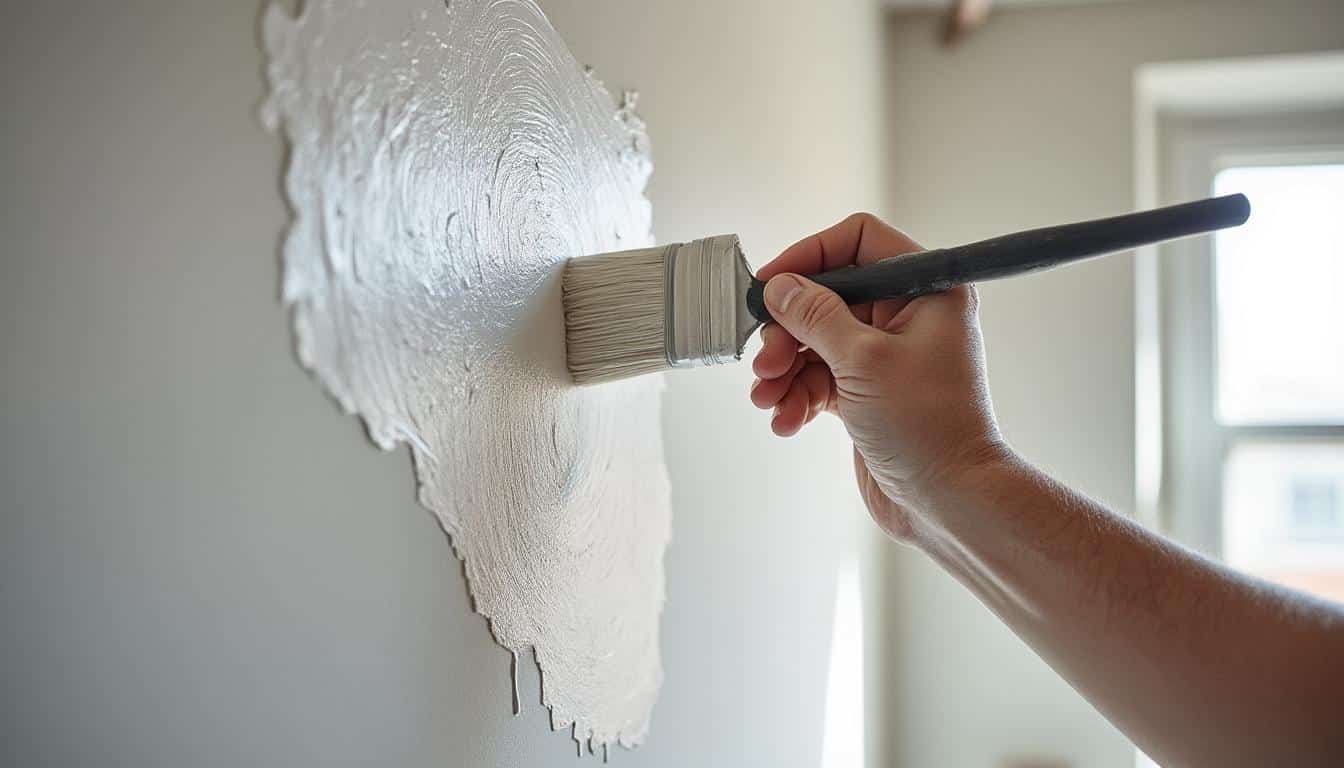 Peinture de plafond : application au rouleau structuré, mode d’emploi