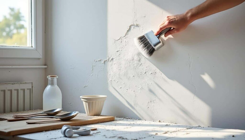 Peinture plafond calcaire : lessivage et préparation essentiels