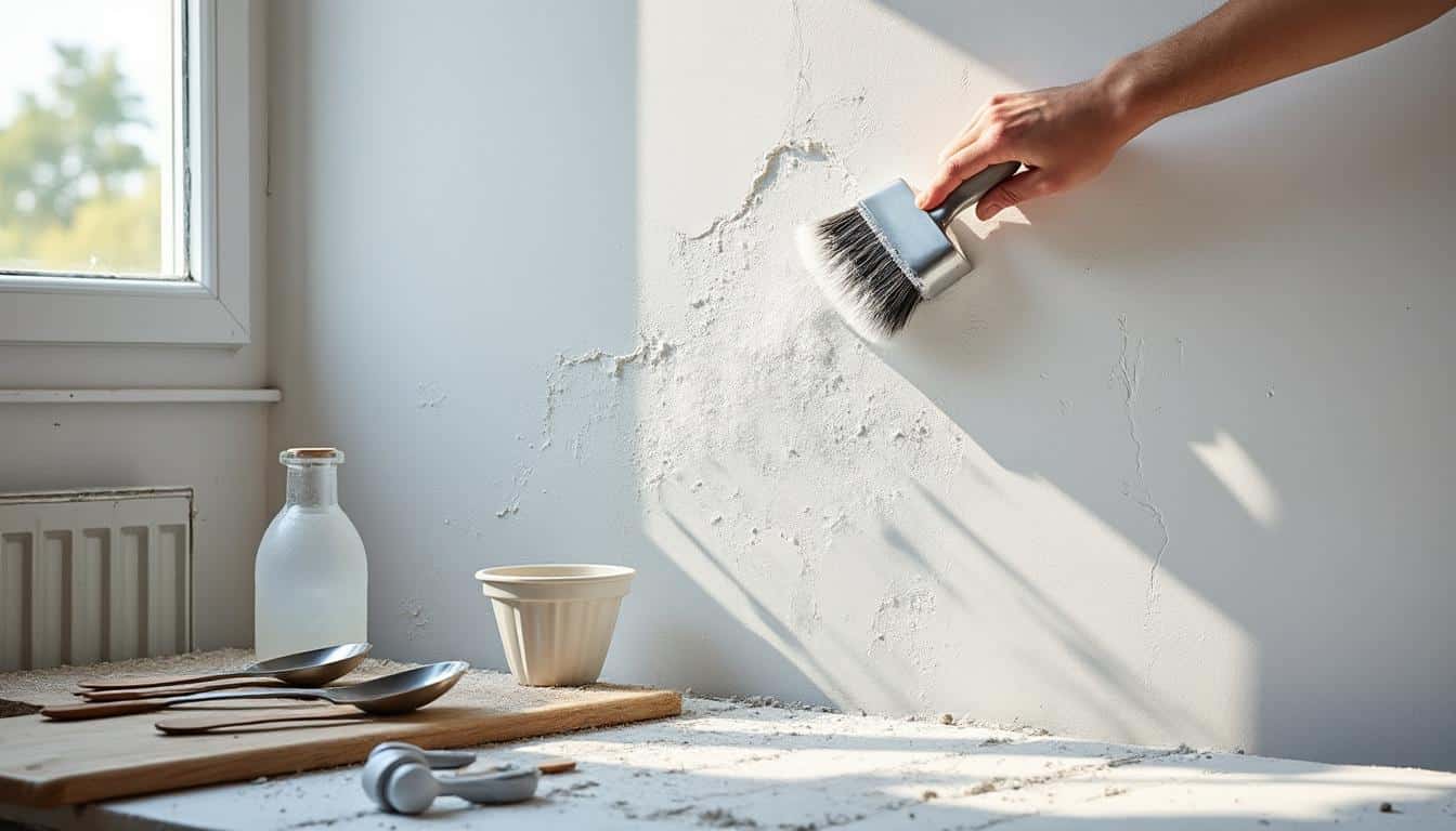 Peinture plafond calcaire : lessivage et préparation essentiels