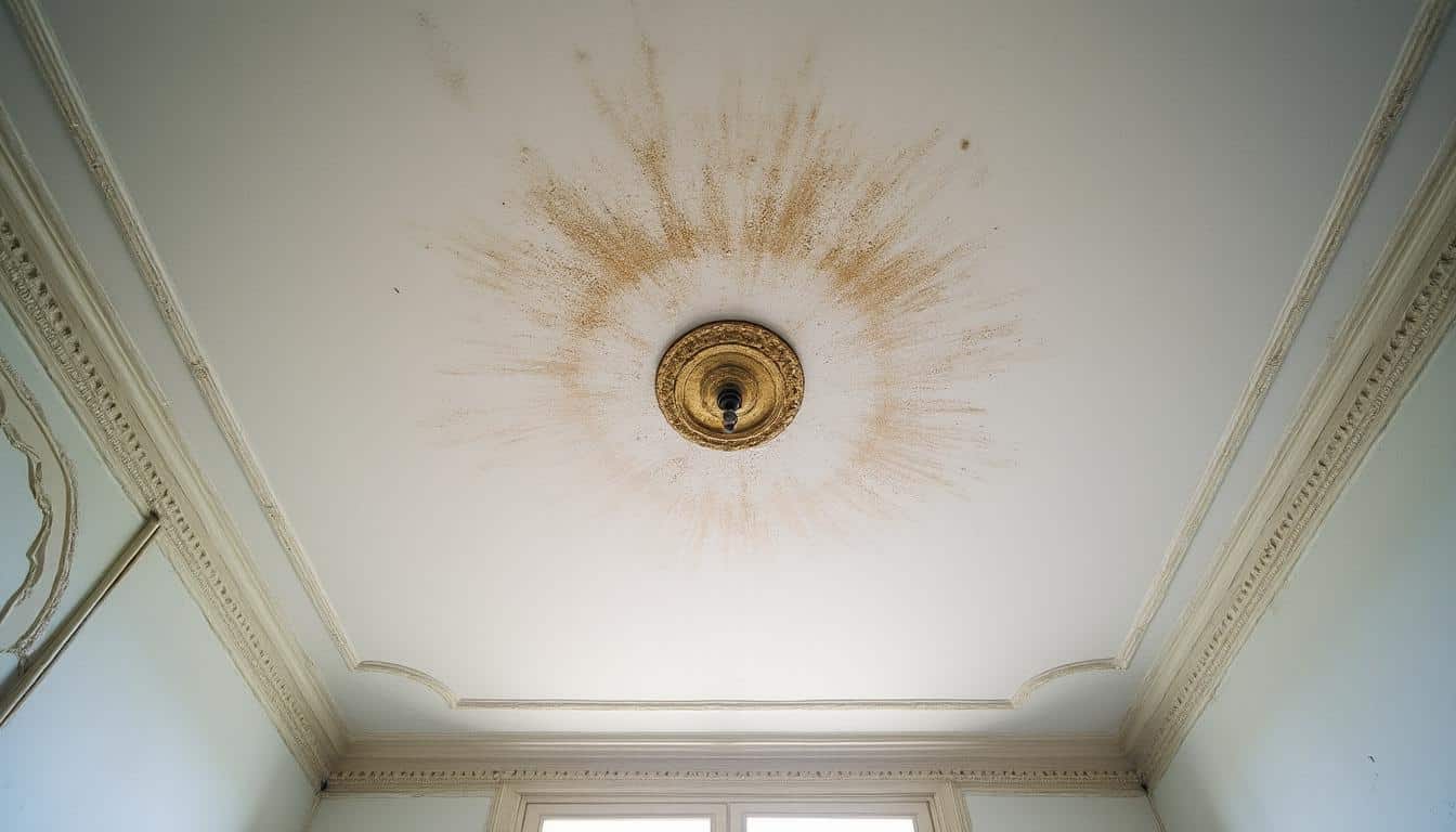 Peinture plafond jaunissement salon : causes et solutions efficaces