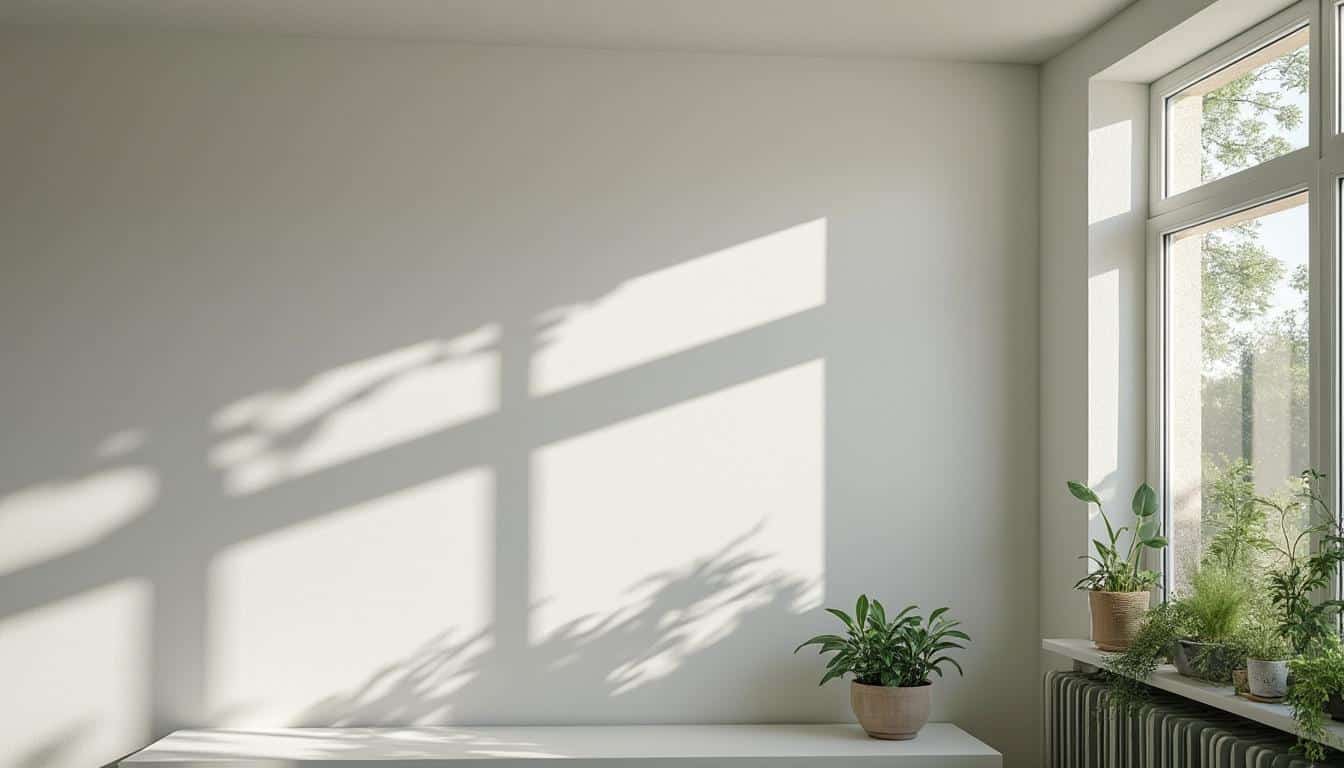 Peinture plafond mat à absorption de lumière : confort et esthétique