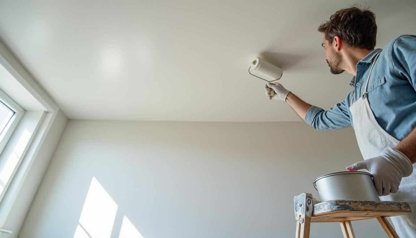 Illustration: Comprendre la peinture pour plafond à recouvrement acrylique satinée : définitions et avantages