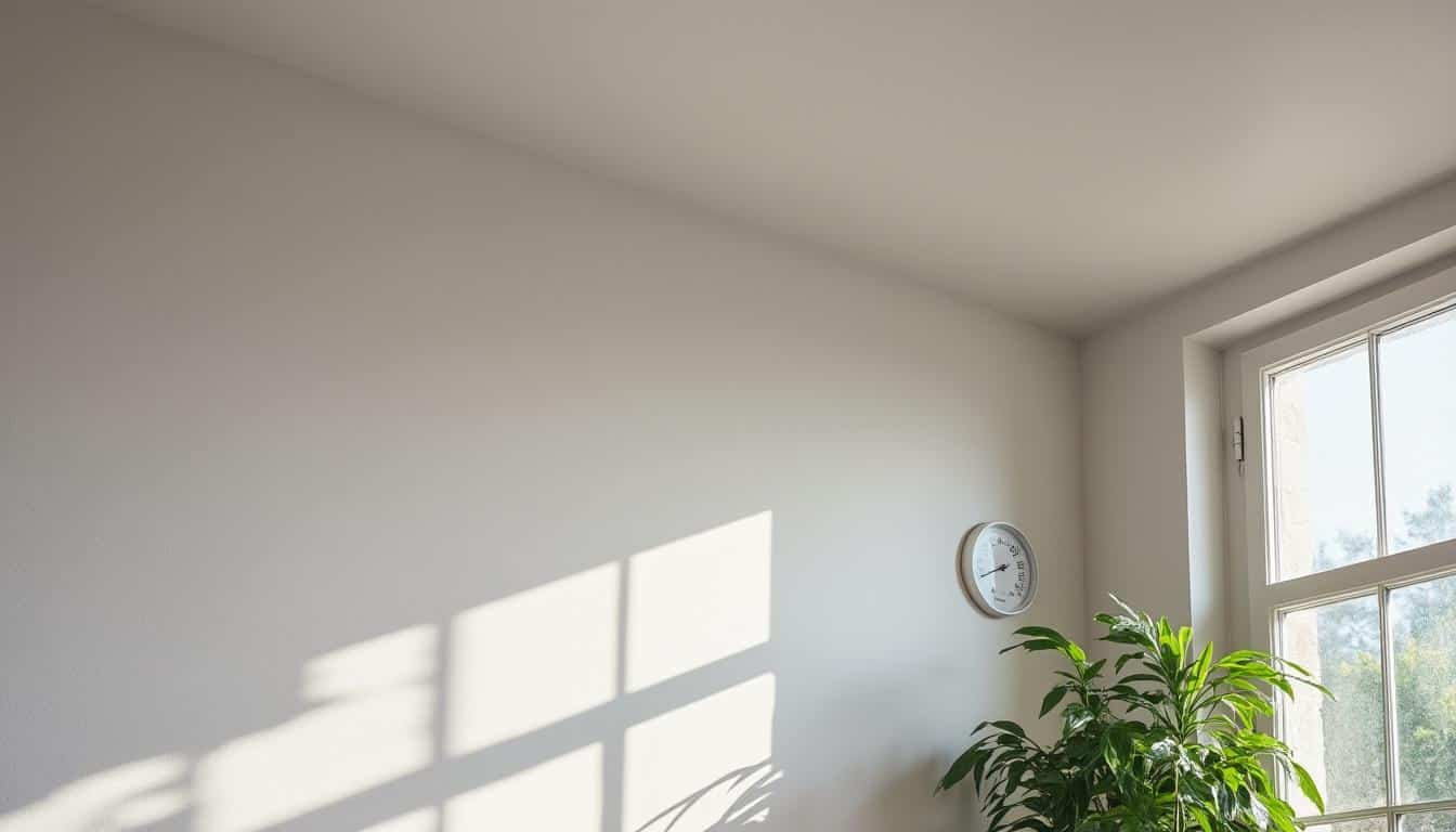 Peinture plafond : séchage lent et température, comment l’optimiser