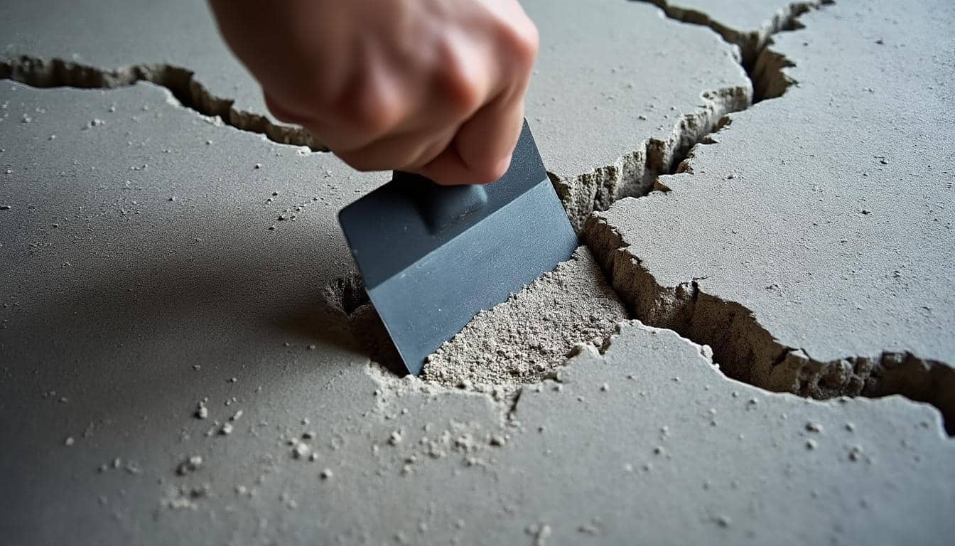 Ragréage du sol fissuré en béton ancien : guide complet et conseils