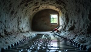 Comment l’infiltration d’eau cause un affaissement du radier ?