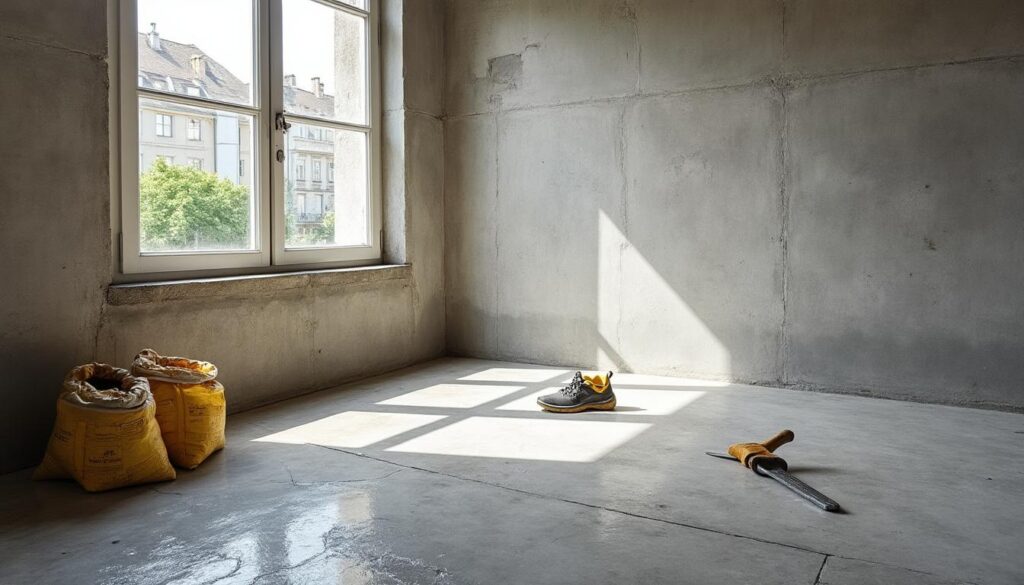 Ragréage du sol : gérer l’humidité et les problèmes sur la dalle