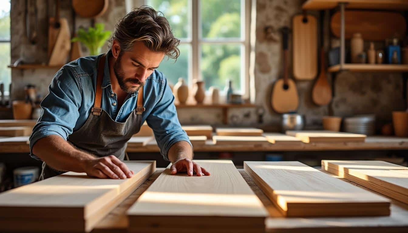 Illustration: Comprendre le bois sans nœud : définition et particularités essentielles