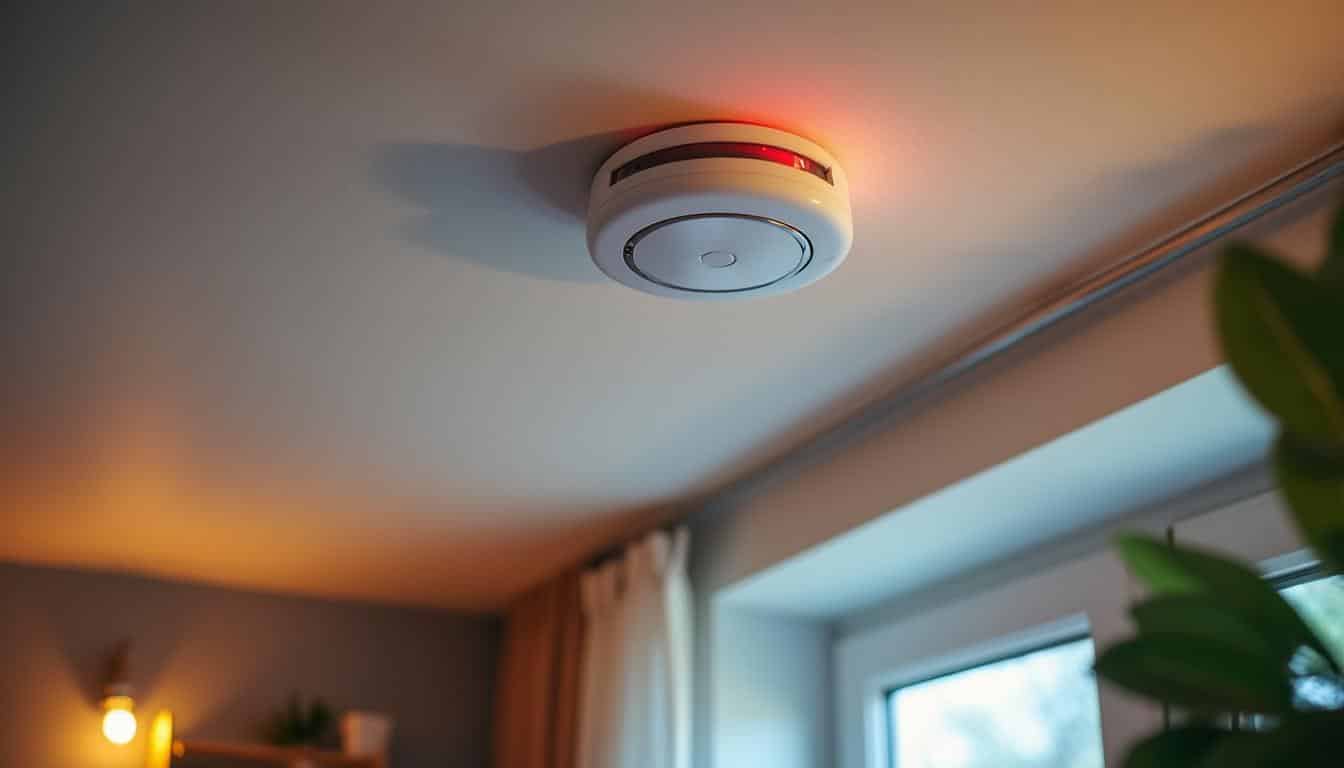 Illustration: Comprendre le fonctionnement du détecteur de fumée et ses signaux sonores