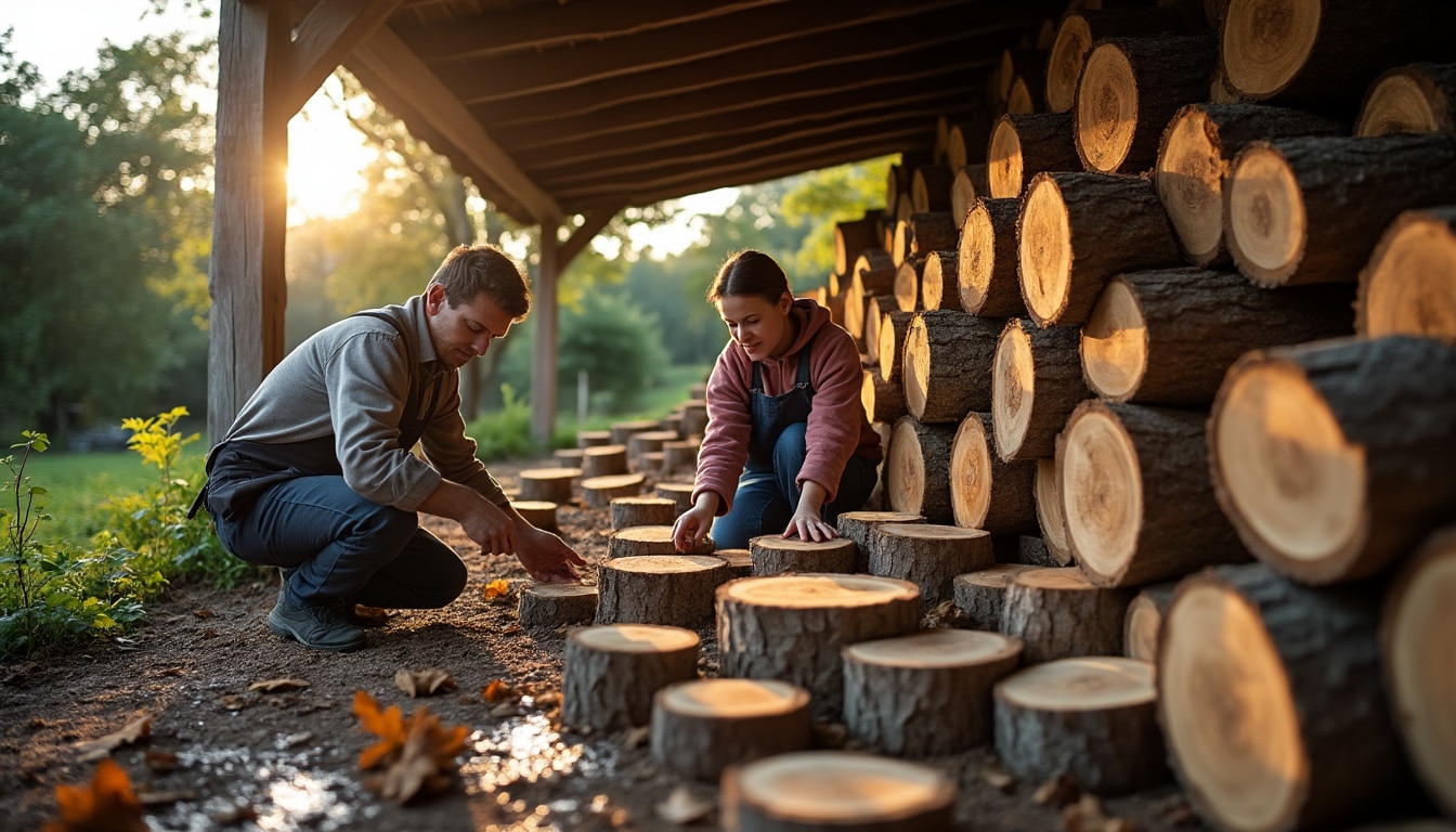 Illustration: Pourquoi bien conserver le bois de chauffage en extérieur est indispensable