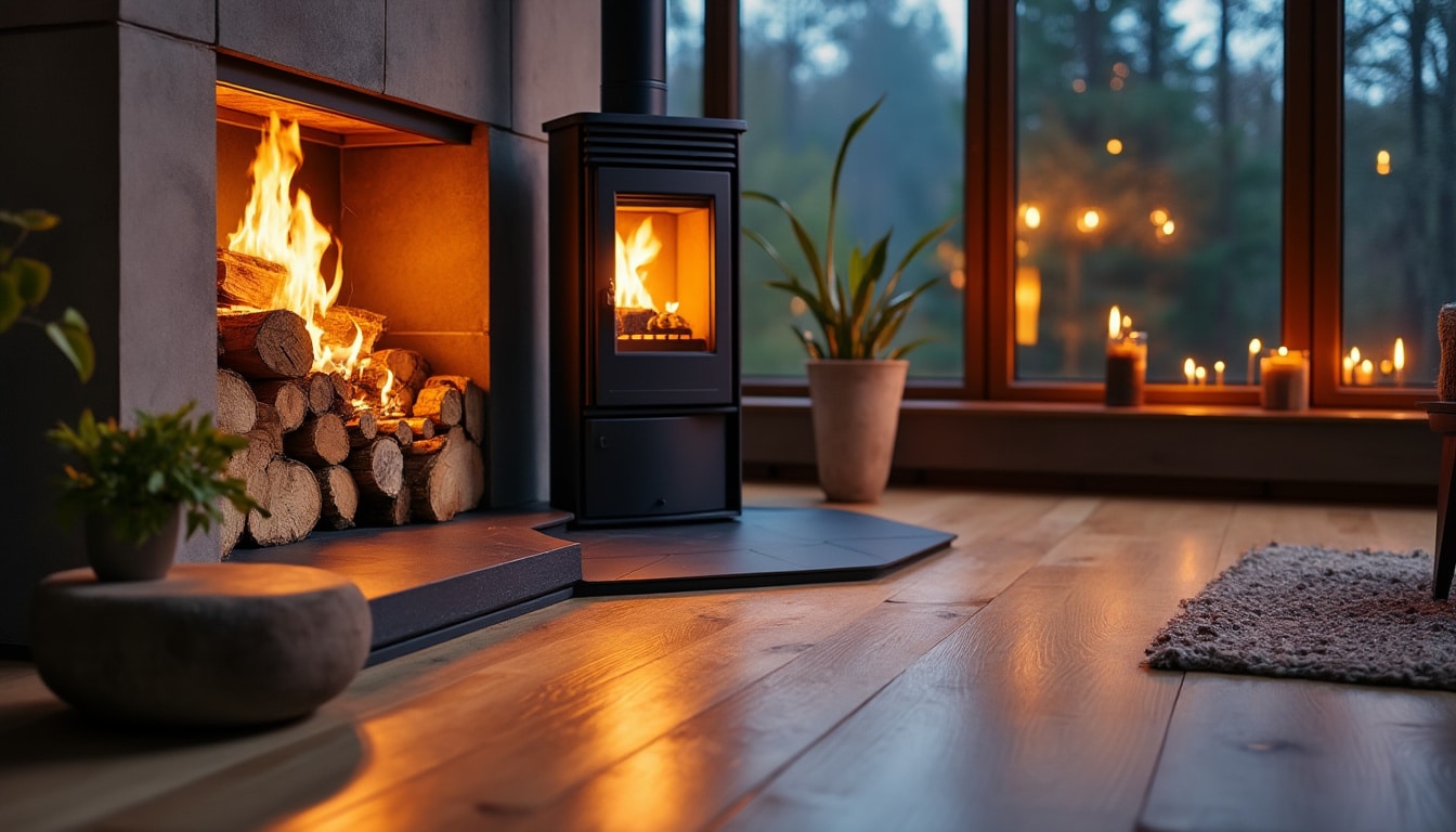 Bois de charme pour chauffage : chaleur durable et rendement optimal
