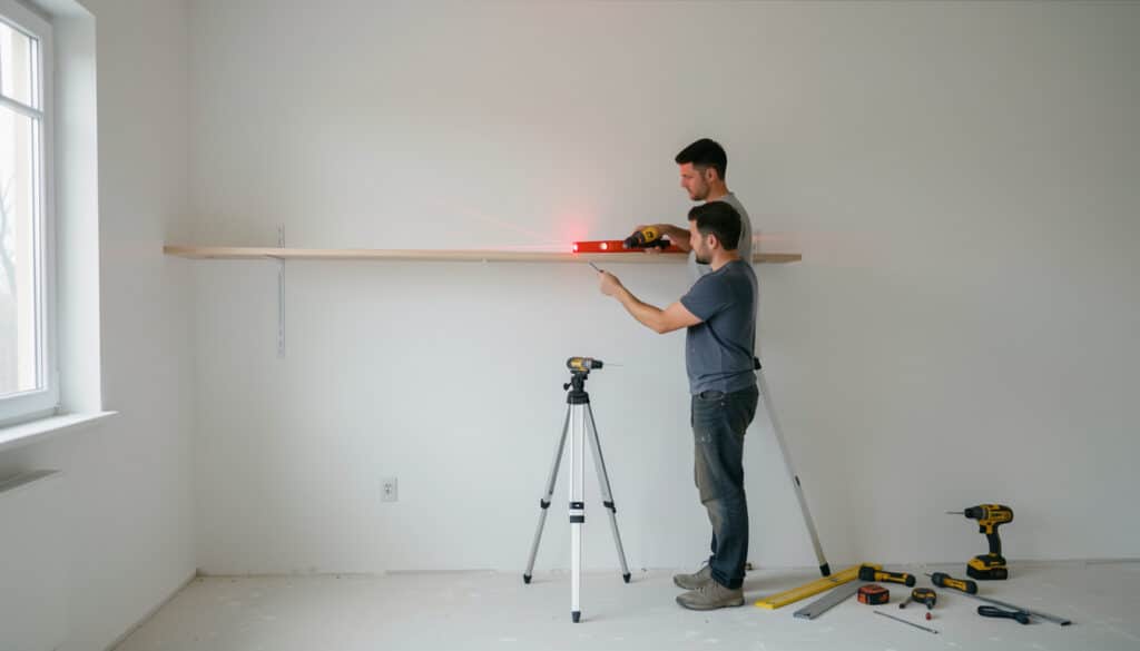 Bien utiliser un niveau laser pour des repères précis