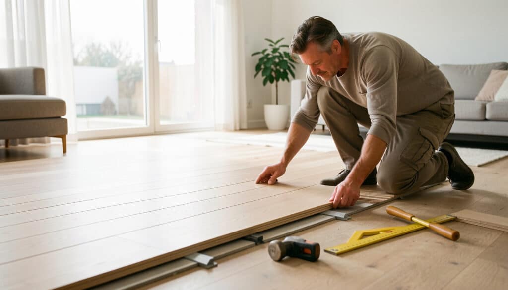 Dans quel sens poser un parquet flottant chez soi