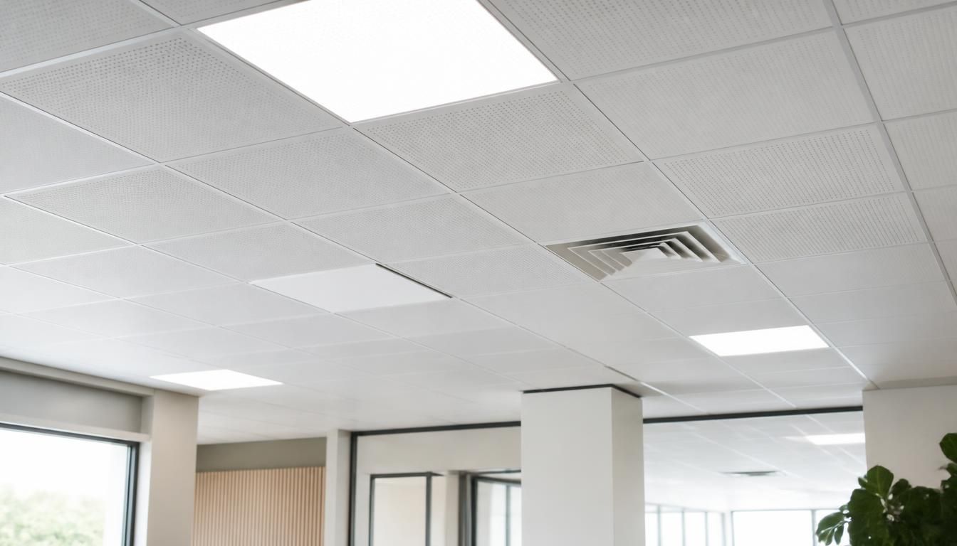 Quelles dalles de faux plafond 60x60 choisir ?