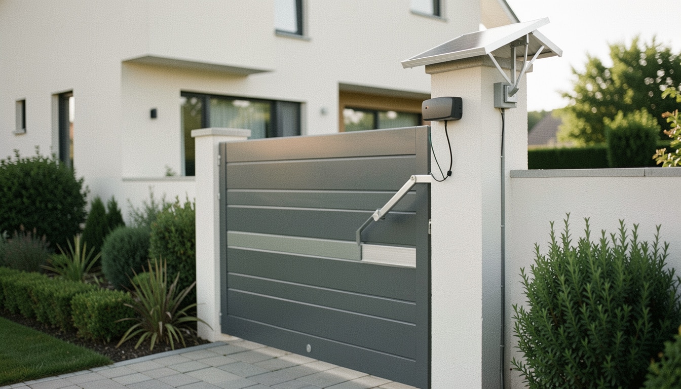 Motorisation solaire pour portail battant : bien choisir